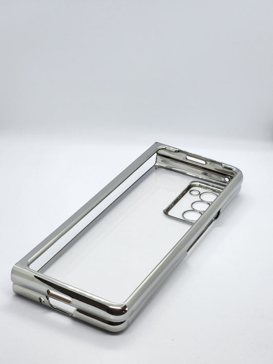 DOYERS TRANSPARENT CASES WITH BORDERS FOR SAMSUNG FOLD