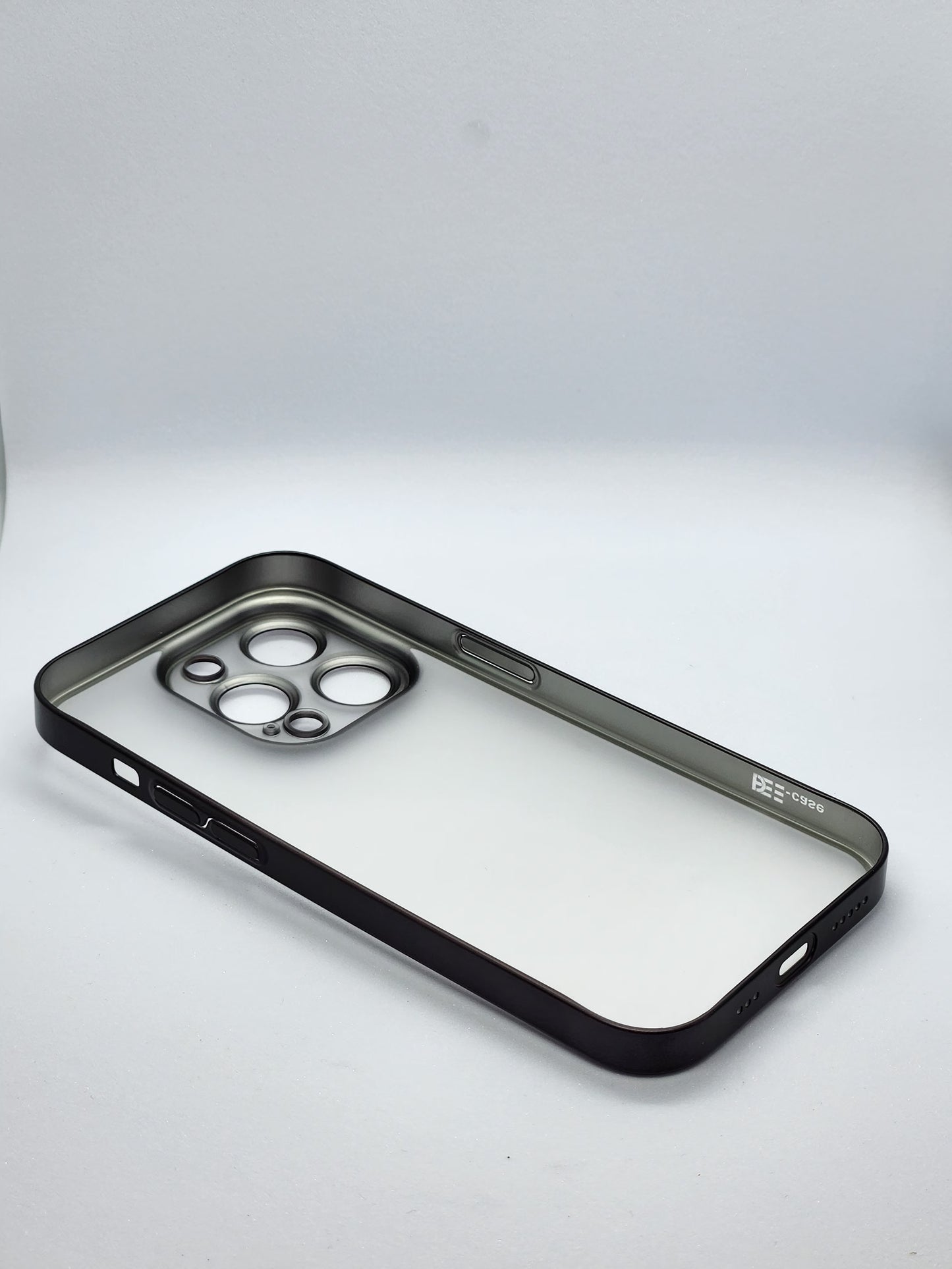 C CASE TRANSPARENT COLORED BORDERS CASES FOR IPHONES