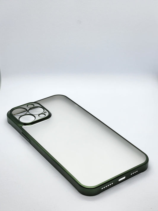 C CASE TRANSPARENT COLORED BORDERS CASES FOR IPHONES