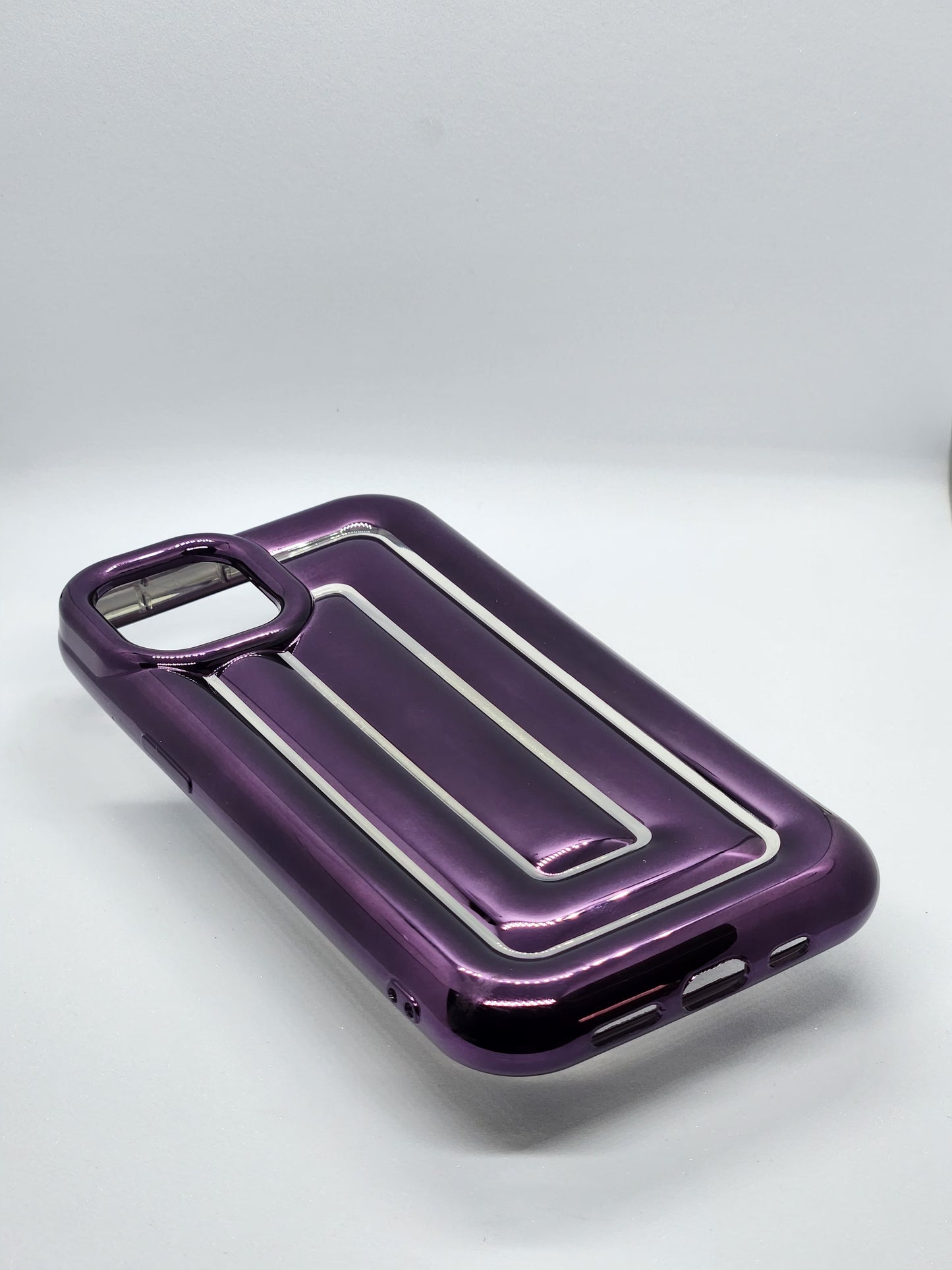 STRIP LINES PUFFER CASES FOR IPHONES