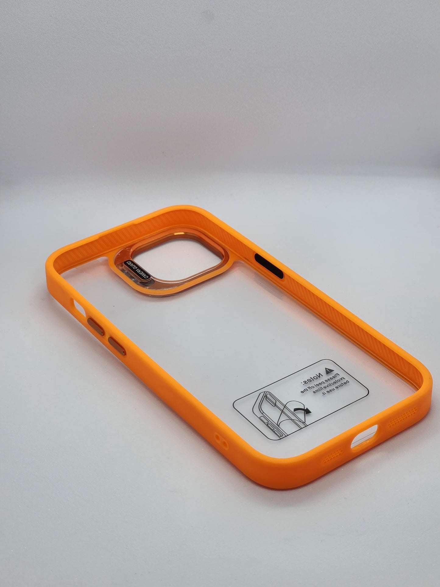 DOYERS CAMERA CUTOUT WITH RINGS SILICON CASES FOR IPHONES