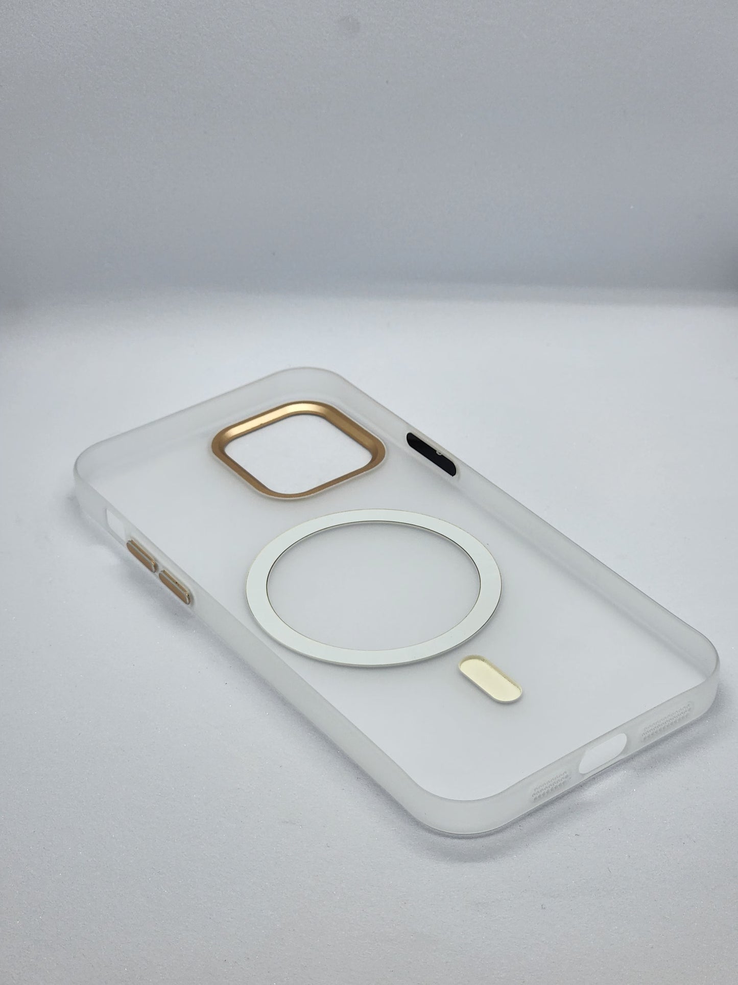 METAL RING HARD PLASTIC MAGSAFE CASES FOR IPHONES