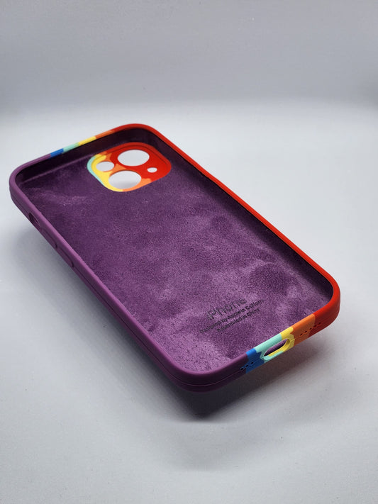 MULTICOLORED SILICON CASES FOR IPHONES