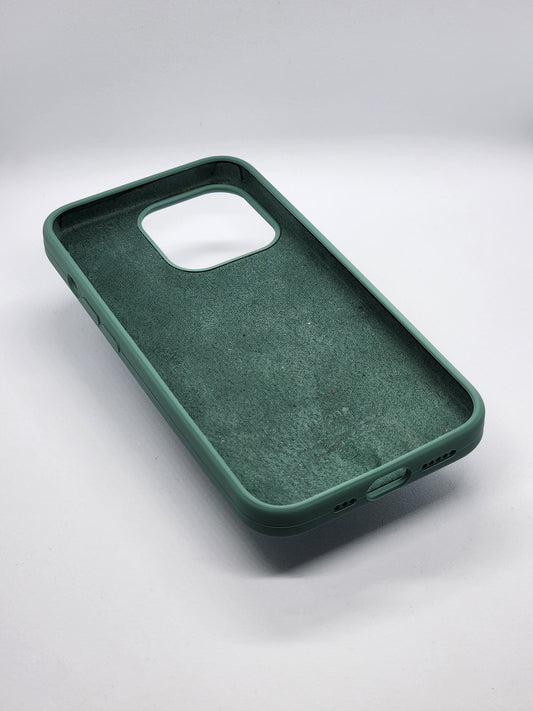 SOFT SILICON CASES FOR IPHONES (FORREST GREEN)