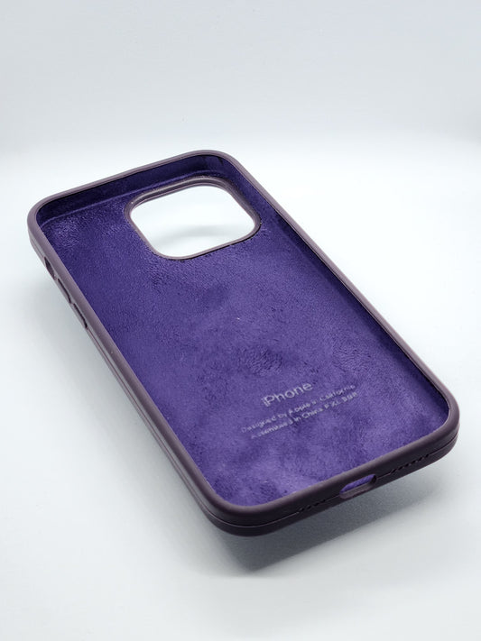 SOFT SILICON CASES FOR IPHONES (PURPLE)