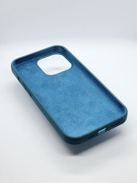 SOFT SILICON CASES FOR IPHONES / SAMSUNG GALAXY (ASH BLUE)