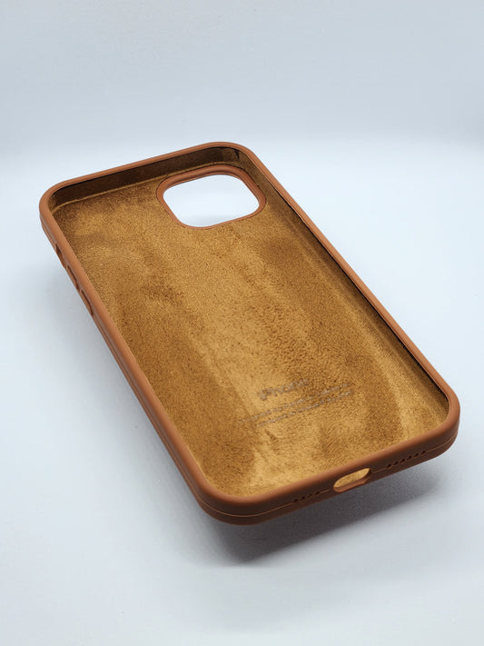 SOFT SILICON CASES FOR IPHONES/ SAMSUNG GALAXY (BROWN)