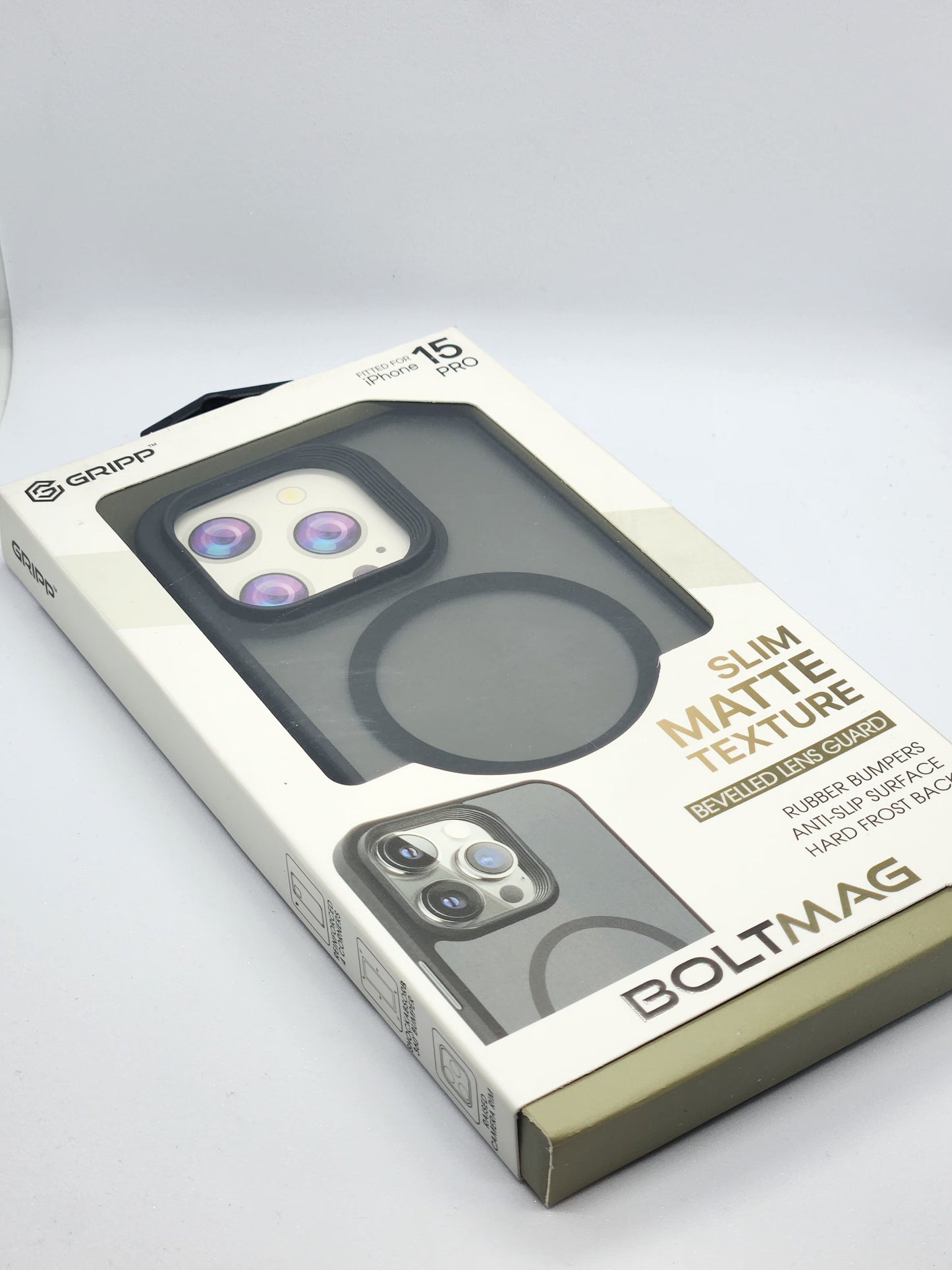 GRIPP BOLTMAGSAFE HARD CASES FOR IPHONES