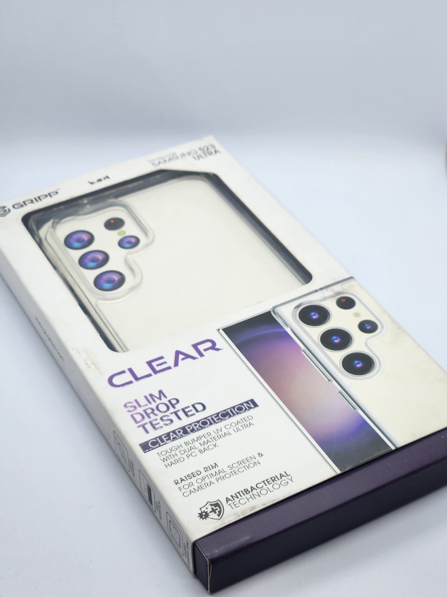 GRIPP CLEAR SERIES HARD CASES FOR SAMSUNG GALAXY