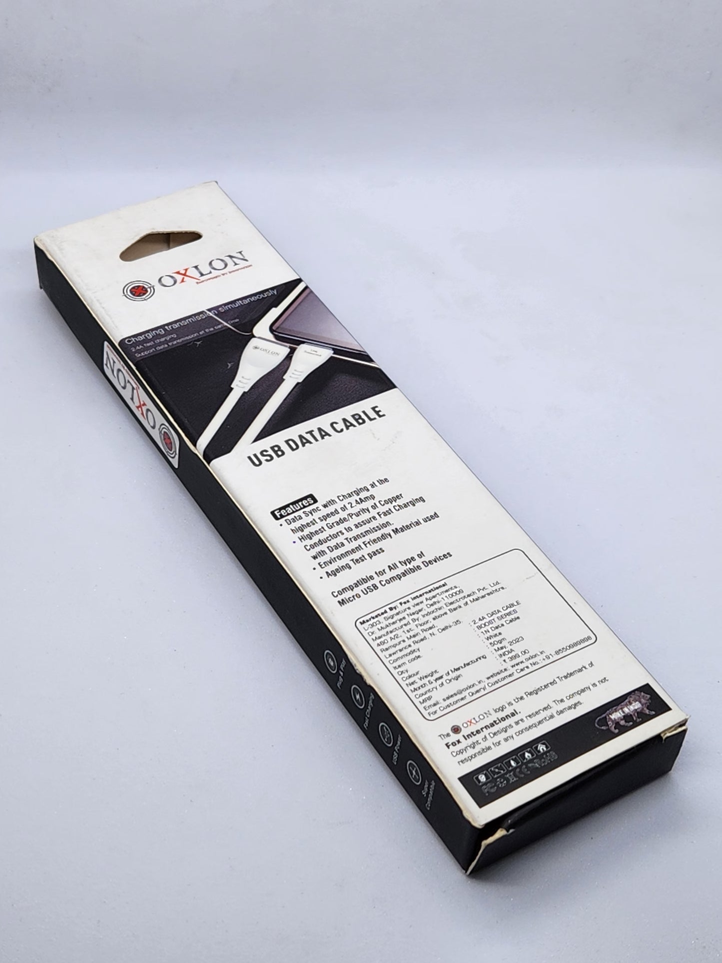 GIZMORE/OXLON USB-A TO TYPE C BRAIDED CABLE