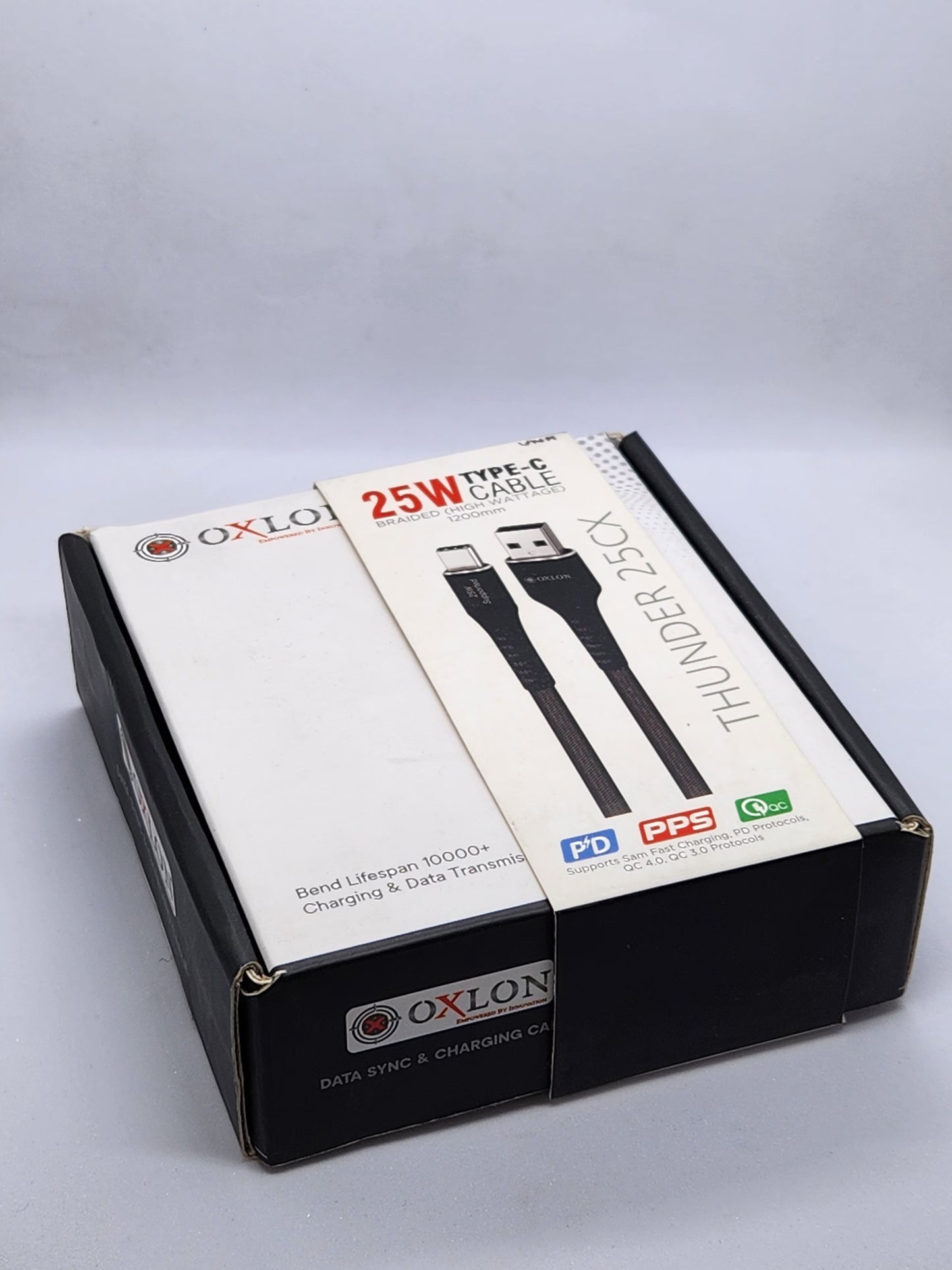 GIZMORE/OXLON USB-A TO TYPE C BRAIDED CABLE