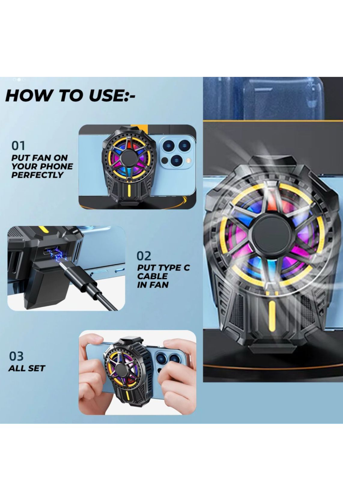 CHAMBER COOLER FOR ALL PHONES