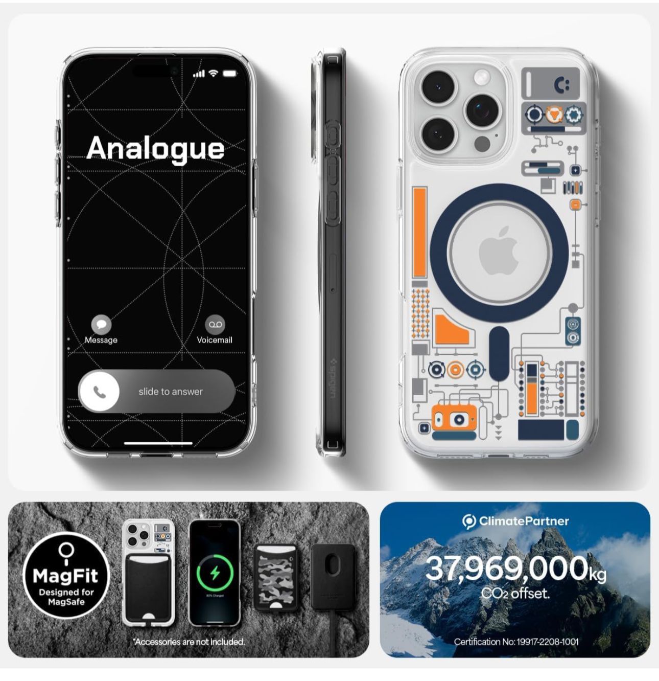 SPIGEN ANALOGUE SERIES FOR IPHONES AND SAMSUNG GALAXY