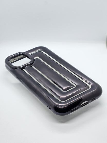 STRIP LINES PUFFER CASES FOR IPHONES