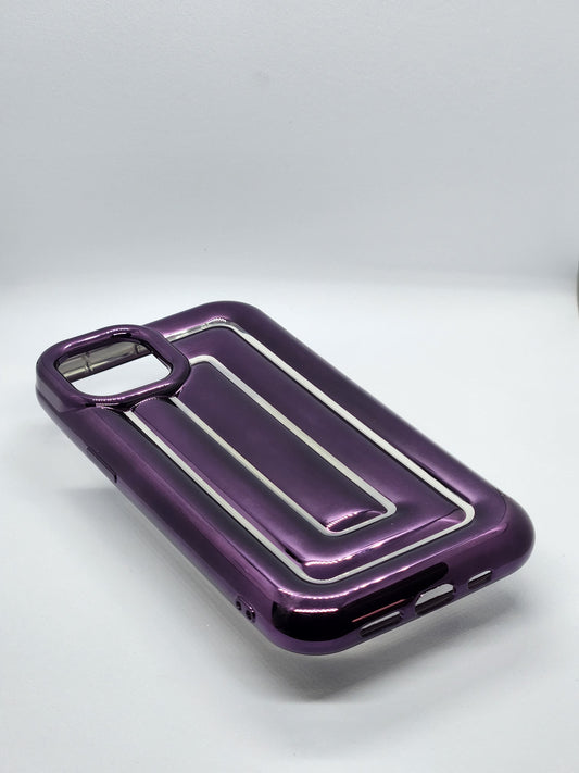 STRIP LINES PUFFER CASES FOR IPHONES