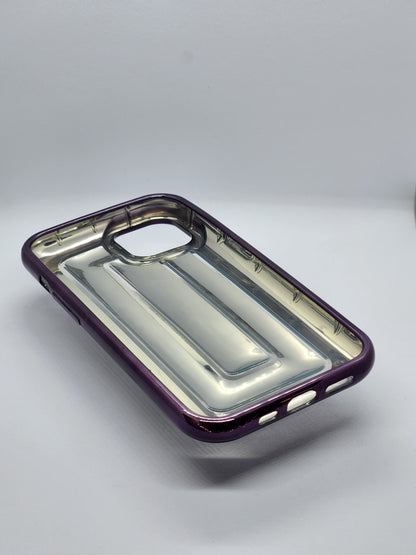 STRIP LINES PUFFER CASES FOR IPHONES