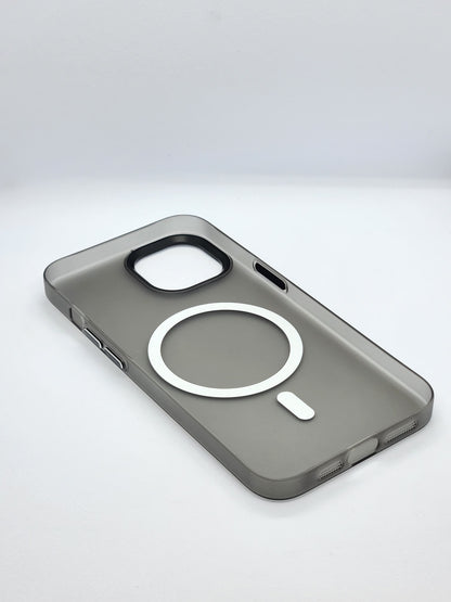 METAL RING HARD PLASTIC MAGSAFE CASES FOR IPHONES