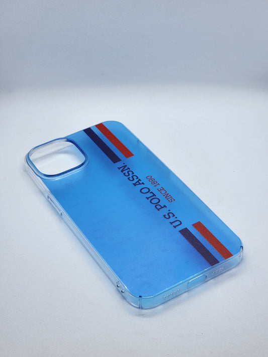US POLO DUAL STRIPE SOFT PLASTIC CASES FOR IPHONES
