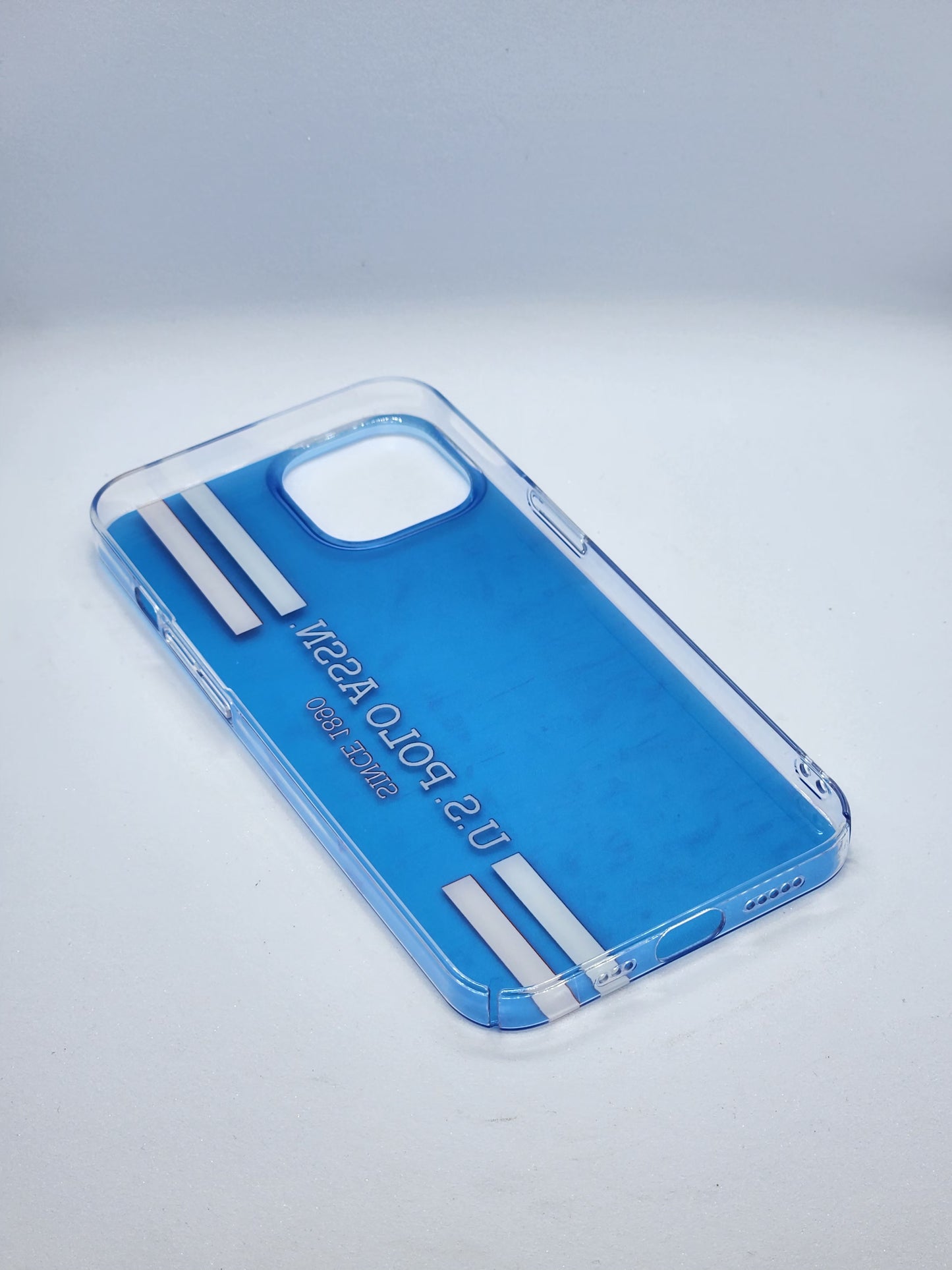 US POLO DUAL STRIPE SOFT PLASTIC CASES FOR IPHONES