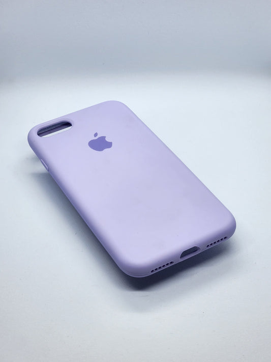 SOFT SILICON CASES FOR IPHONES (LIGHT PURPLE)