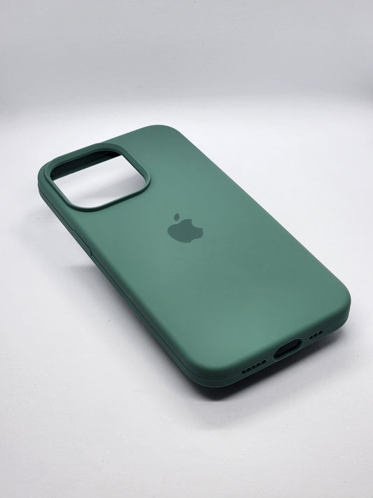 SOFT SILICON CASES FOR IPHONES (FORREST GREEN)