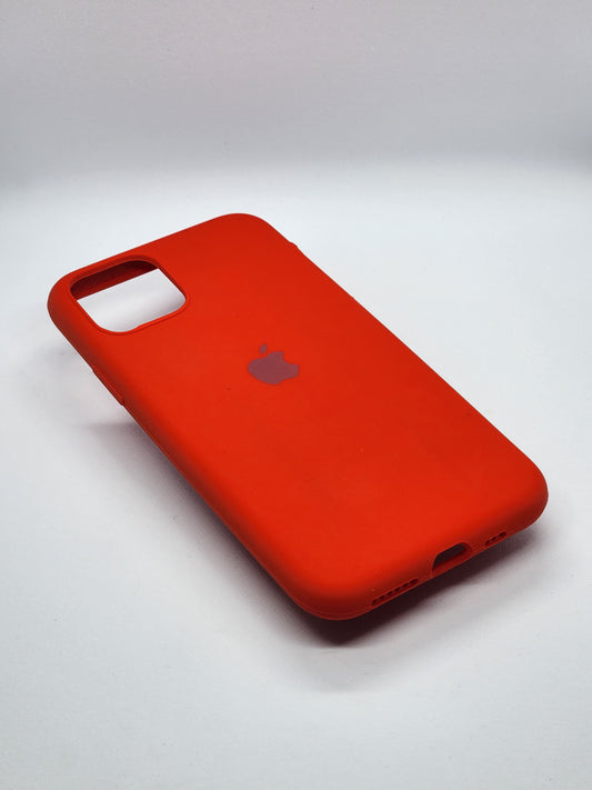 SOFT SILICON CASES FOR IPHONES (RED)
