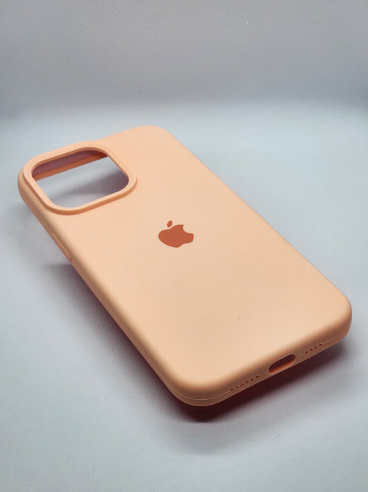 SOFT SILICON CASES FOR IPHONES (PEACH)
