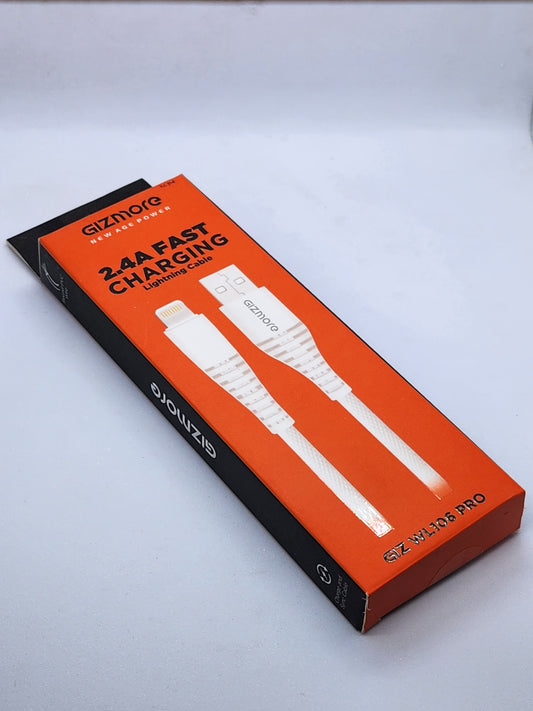 GIZMORE USB-A TO LIGHTNING BRAIDED CABLE