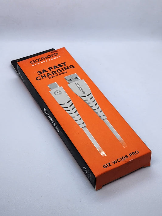 GIZMORE/OXLON  USB-A TO TYPE C BRAIDED CABLE