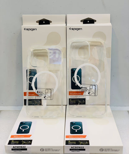 SPIGEN TRANSPARENT MAGSAFE CASES FOR IPHONES