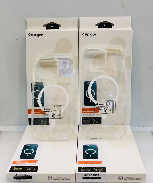 SPIGEN TRANSPARENT MAGSAFE CASES FOR IPHONES