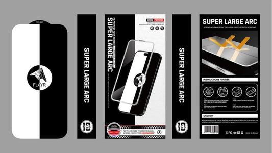 FLAYR BORDERLESS TEMPERED GLASSES FOR IPHONES