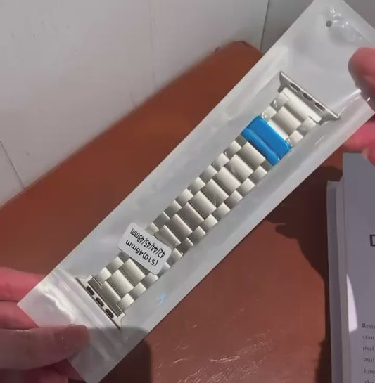 एप्पल वॉच 44/45/46/49 के लिए चेन स्ट्रैप्स